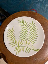 Piatto da collezione M d autore raro