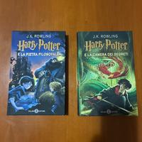Libri harry potter 1 e harry potter 2