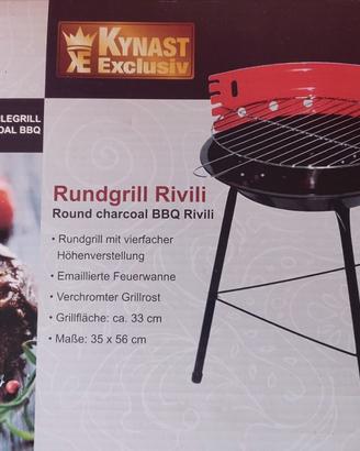 Barbecue a Carbone Carbonella Tondo