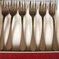 Set posate per dolce silverplaited