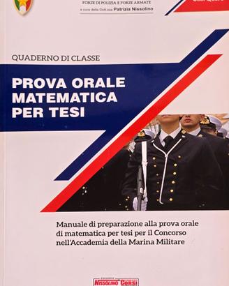 NISSOLINO - Manuale matematica marina militare
