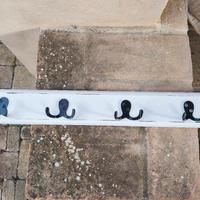 Appendiabiti legno, colore bianco 