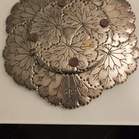 Piatto decorativo in metallo – Giovanni Patrini