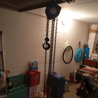 Paranco a catena 1 ton