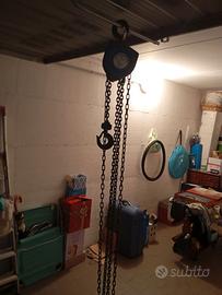 Paranco a catena 1 ton