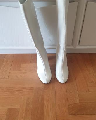 Stivali donna Zara in pelle sintetica