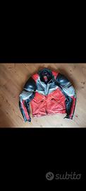 Dainese giacca in pelle con protettori 48