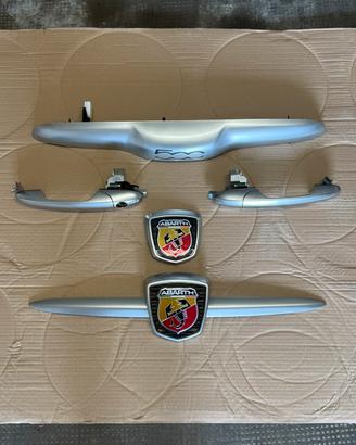 Abarth 595 Turismo kit maniglie stemmi fregi logo