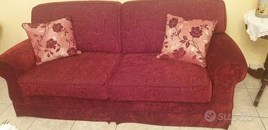 divano 2 posti velluto