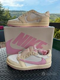 Air Jordan 1 Low OG x Travis Scott Shy Pink