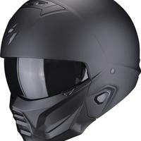 Casco jet Scorpion EXO COMBAT II SOLID BLACK