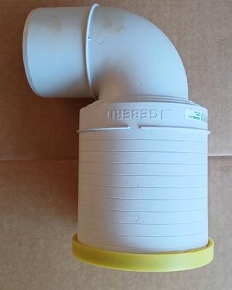 Curva WC Geberit a 87,5° Silent-PP da 90 390.493.1