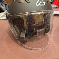 Casco uomo donna nero con custodia marca CGM