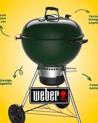 Barbecue a carbone Weber Master-Touch verde 57 cm