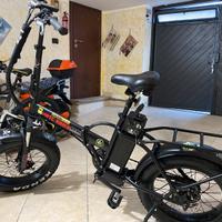 Bici elettrica fat 20 " 500w black+ Acceleratore