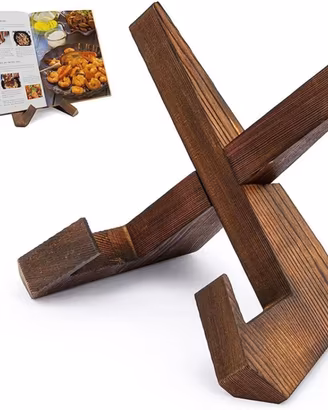 Supporto Porta Piatti da Esposizione in Legno