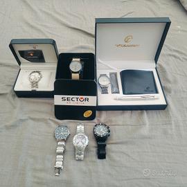 Lotto 6 orologi uomo (Breil,Sector,ecc..)