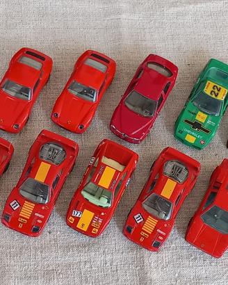 10 automodelli bBurago scala 1:43 in metallo