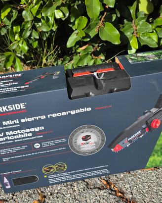 Motosega parkside nuova modello con serbatoio olio