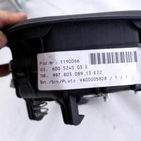 99761821708 KIT AIRBAG PORSCHE CAYMAN 987 MK2 2.9 