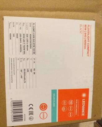 2 FARI OSRAM LED 90W   9000lm colore luce bianca 