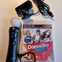 set ps move DANCE STAR PARTY +controller e telecam