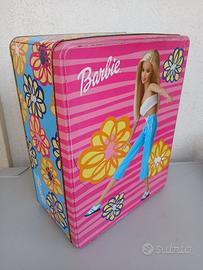 Scatola in Latta Barbie 30cm Vintage Pubblicitaria