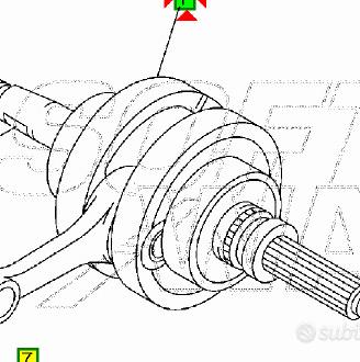 -Albero motore Yamaha XC Versity 300 5SEE14000200
