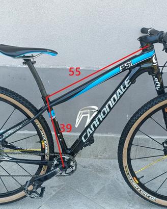 Cannondale Lefty FSI - Taglia S - 55 full carbon