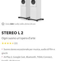 coppia diffusori amplificati teufel stereo L