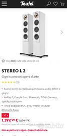 coppia diffusori amplificati teufel stereo L