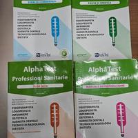 4 Libri Alpha test professioni sanitarie