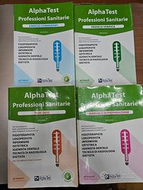 4 Libri Alpha test professioni sanitarie