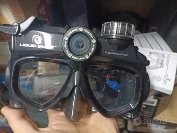 Maschera sub - Liquid image Scuba 720 nero