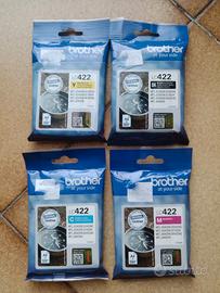 CARTUCCIE BROTHER LC422 BK - C - Y - M