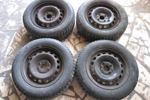 Fiat Panda Gomme e Cerchi In Ferro 175/65/14 M+S