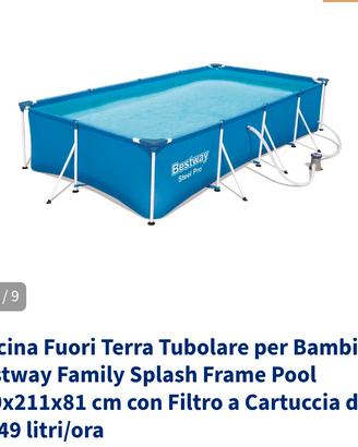 piscina 4x2m bestway