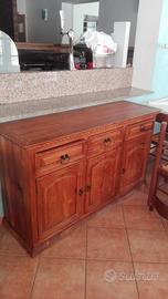 Cassettiere in legno massiccio