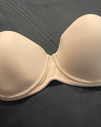 Reggiseno a fascia color beige