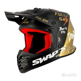 Casco Bambino Swaps S886 Rock'it BLACK Mission