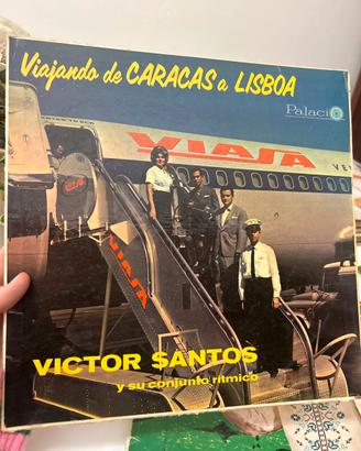 Vinile Victor Santos Viajando de Caracas a Lisbon