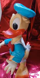 Paperino in gomma Ledraplastic vintage 