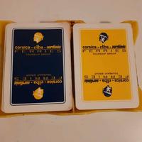 Carte da collezionisti Corsica FERRIES ramino