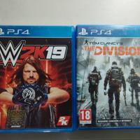 Videogiochi Wrestling e The Division 