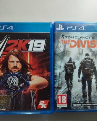 Videogiochi Wrestling e The Division 