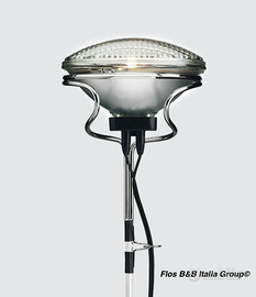 Lampada piantana Toio bianca ORIGINALE del 1962