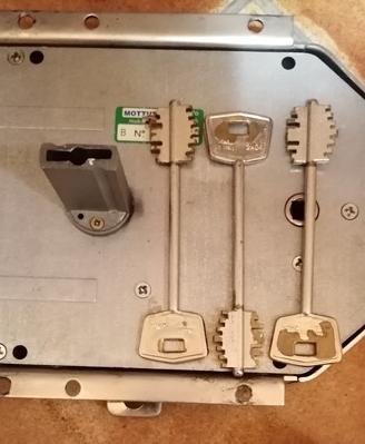 SERRATURA  “MOTTURA” PER PORTA BLINDATA