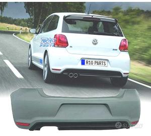 PARAURTI POSTERIORE VOLKSWAGEN VW POLO 09-14 LOOK 
