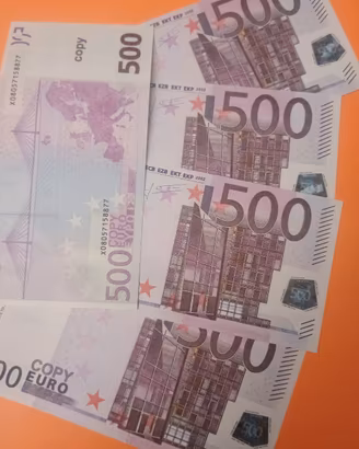 Set 500€ Prop Money 
