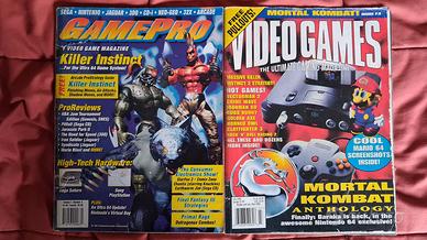 GamePro e Videogames + guide Killer Instinct 1 & 2